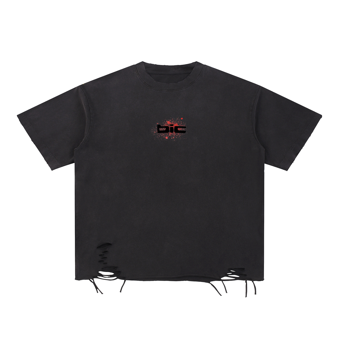 Ripped Double Cross T-Shirt
