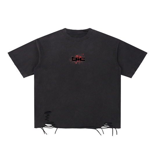 Ripped Double Cross T-Shirt