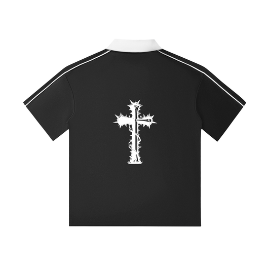 Collared Cross Polo